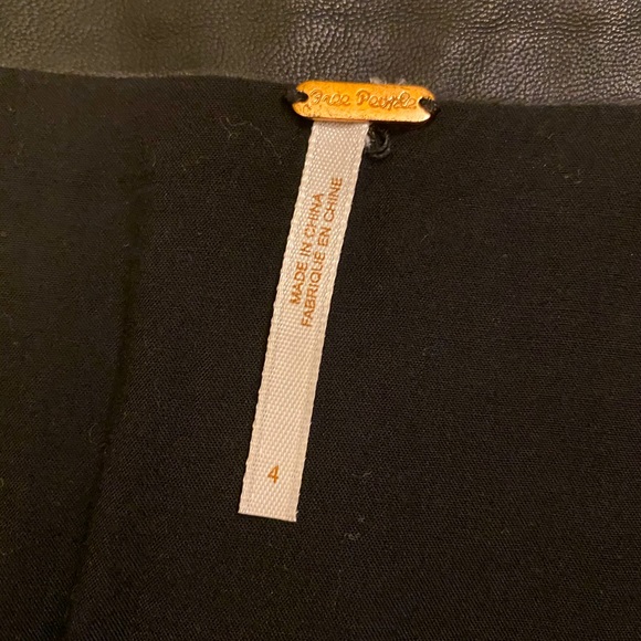 Free People “Oh Snap!” Vegan Leather Mini Skirt - Picture 9 of 12